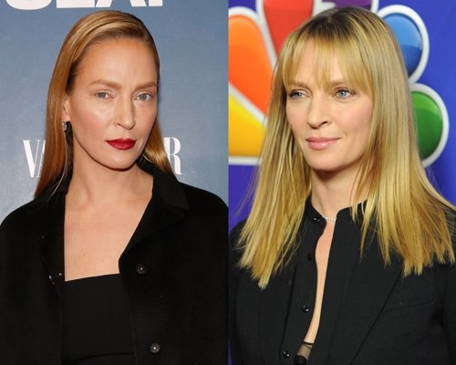 El cambio radical de Uma Thurman