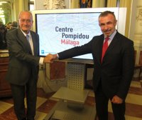 De la Torre dice que la visita al Pompidou fue "privada" y dentro de un programa "trazado hace meses"