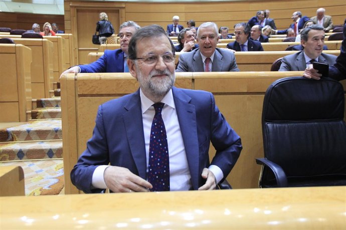 Rajoy en el Senado 
