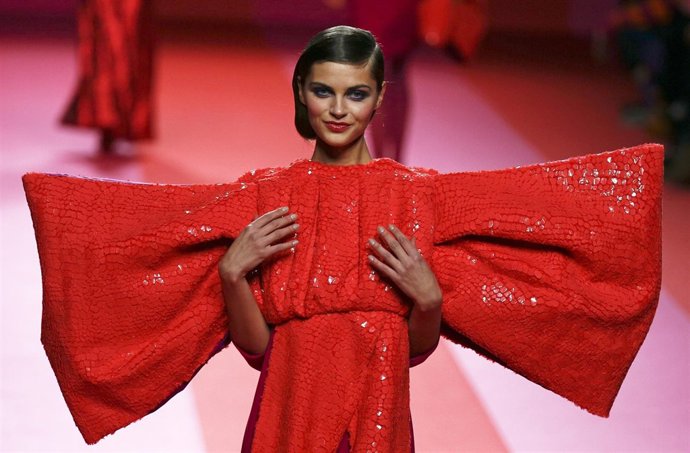 Desfile Agatha Ruiz de la Prada's Fall/Winter 2015 coll en la MBFWM