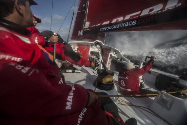 El 'MAPFRE'  en la cuarta etapa de la VOR