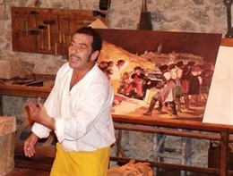 Imagen de la obra 'Soliloquio de un fusilado goyesco'