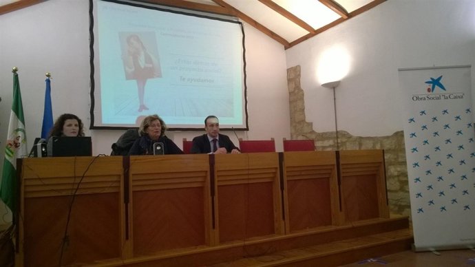 Presentación en Jaén de convocatorias de ayudas de Obra Social La Caixa