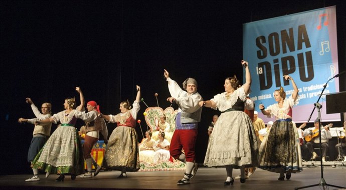 Actuación de 'Sona la dipu' en la gran final de la tercera edición