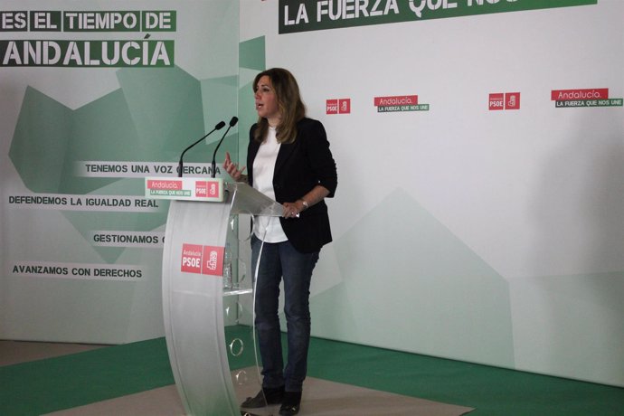 Susana Díaz, en Bollullos Par del Condado