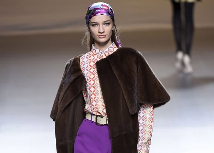 Jesús Lorenzo sobre la mbfw en su defile años 70 