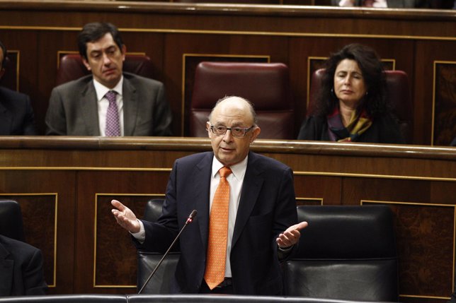 Cristóbal Montoro en el Congreso