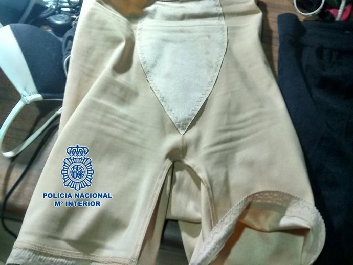 Faja usada por presuntas ladronas en Granada