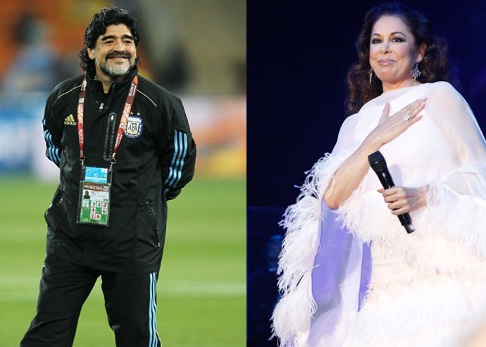 MARADONA ISABEL PANTOJA