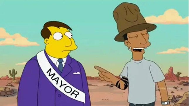 Pharrell Williams en The Simpsons