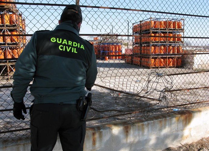 Desmantela una organización delictiva dedicada a la sustracción botellas butano