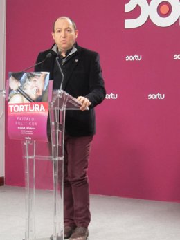 Pernando Barrena, portavoz de Sortu.