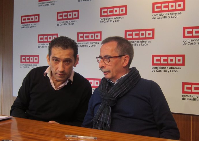 Vicente Andrés y Ramón Górriz en la rueda de prensa