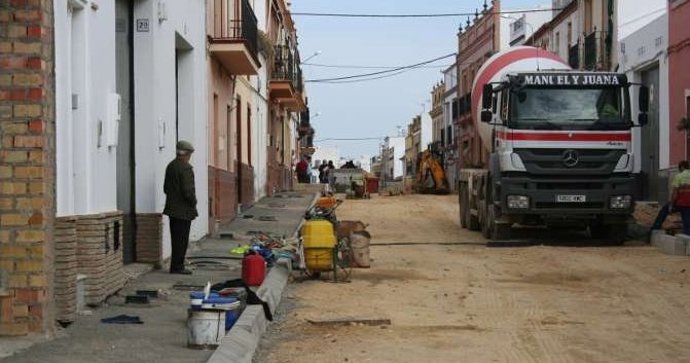 Obras del Plan Supera en El Viso