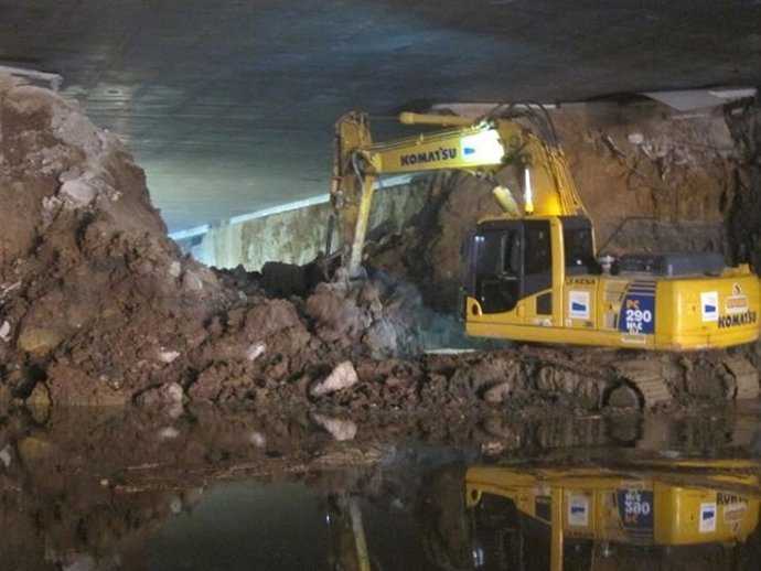 Obras en el túnel