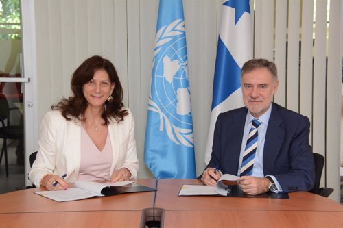 Acuerdo ONU MUJERES y Fundación Microfinanzas BBVA
