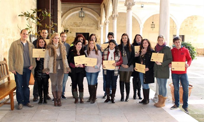 Clausura de curso de inglés en Úbeda (Jaén)