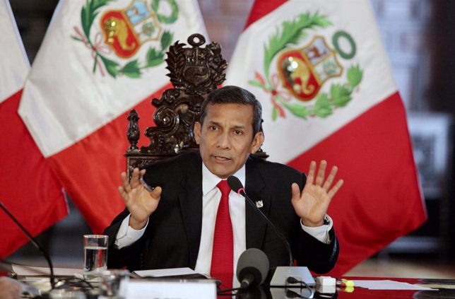   El presidente peruano, Ollanta Humala