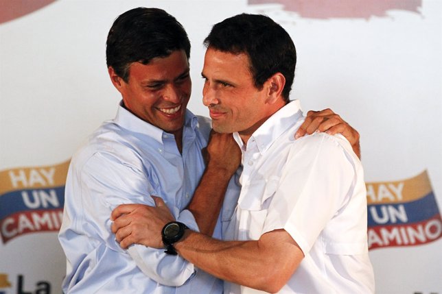 Henrique Capriles y Leopoldo López