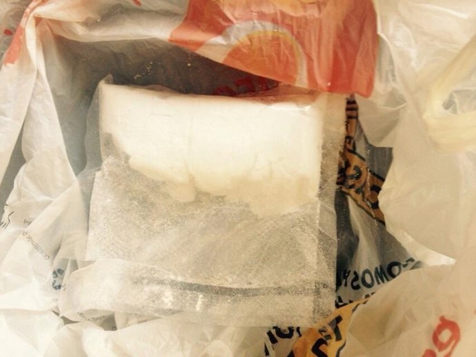 Cocaína intervenida 