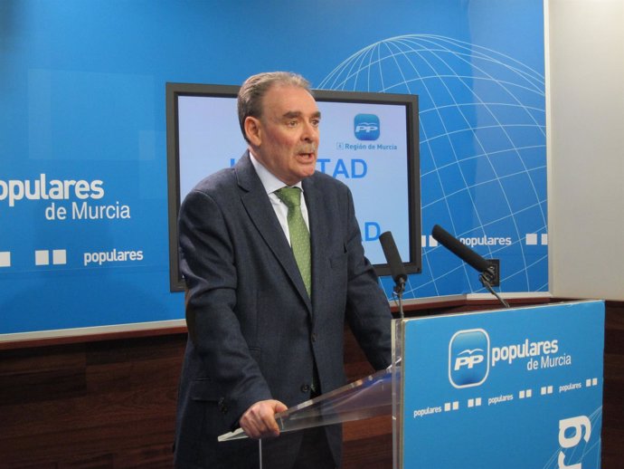 El senador el PP, José Joaquín Peñarrubia