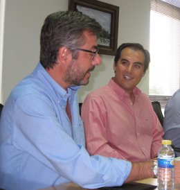 José Antonio Nieto con Miguel Ángel Torrico