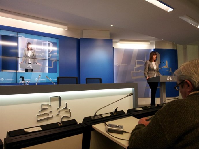 La secretaria general del PSE, Idoia Mendia