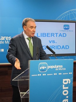 El senador del PP, José Joaquín Peñarrubia