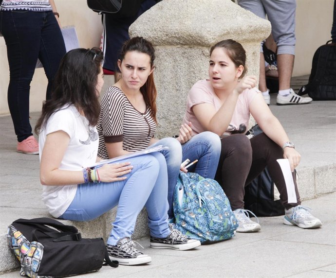 Selectividad, PAEG, exámenes, estudiantes, alumnos, universidad