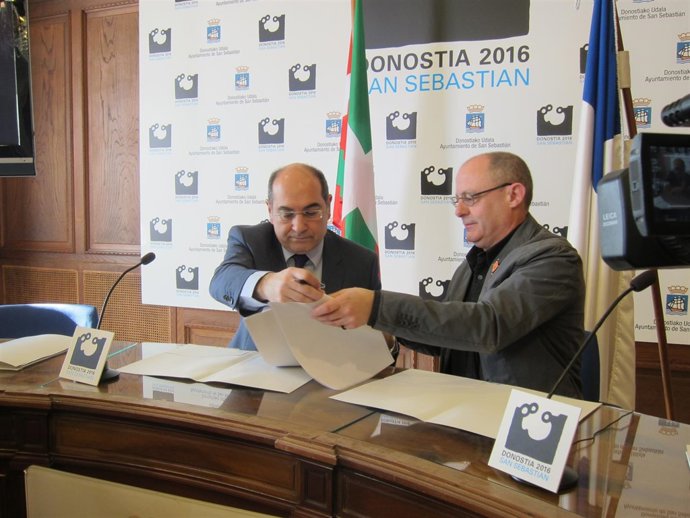 Jon Darpón y Juan Karlos Izagirre