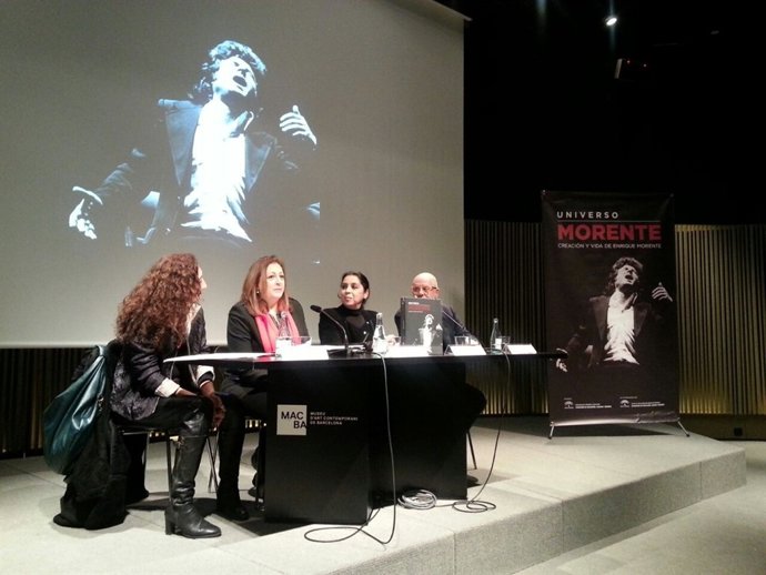 Presentación del libro de Morente en Barcelona