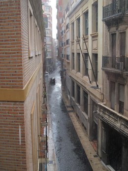 Lluvia, tormenta, Murcia