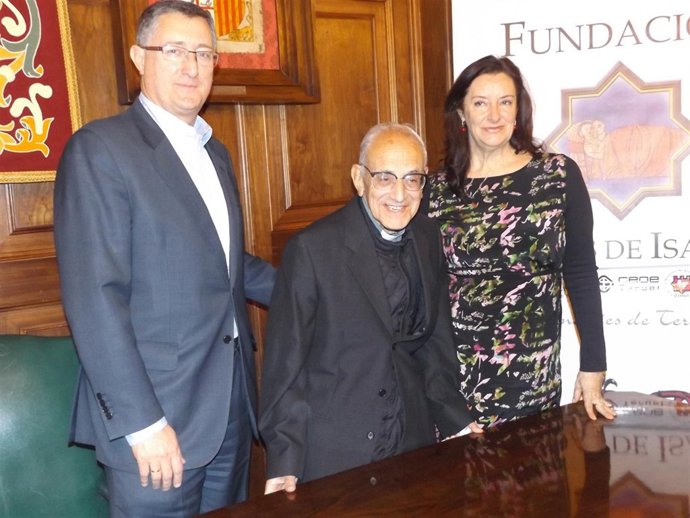 Manuel Blasco, Ángel Solaz y Raquel Esteban