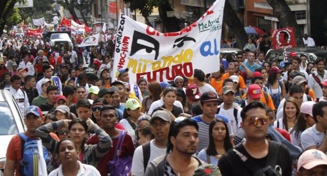 Marcha del Gobierno por Caracas
