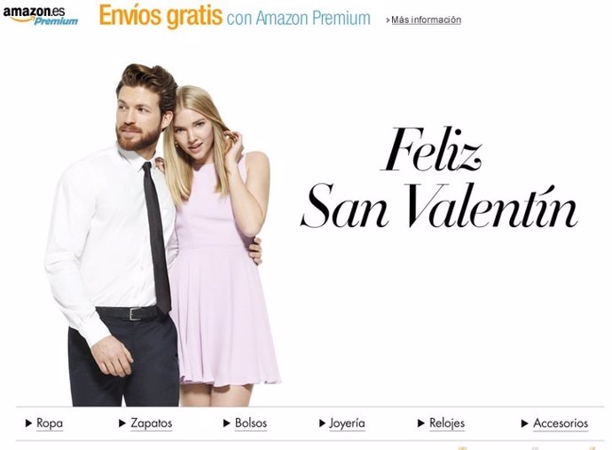 Amazon San Valentín 