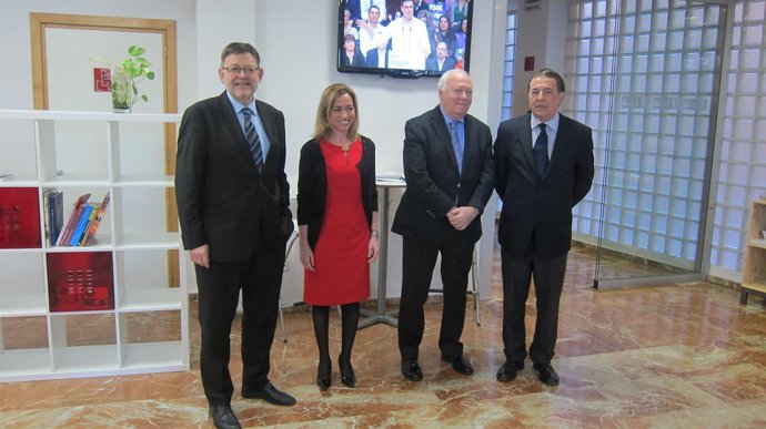 Puig, Chacón, Moratinos y Ayala 