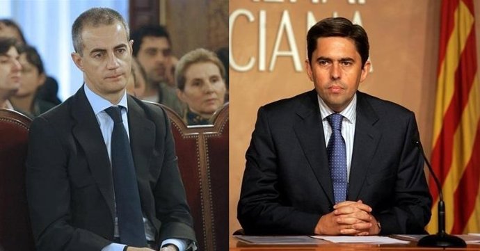 Costa (izq) y Rambla (dcha) en imágenes de archivo