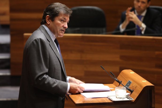 Javier Fernández, presidente del Principado de Asturias