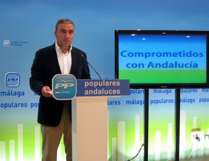 Elías Bendodo, portavoz del PP-A