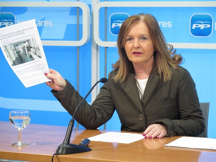 La senadora Francisca Mendiola