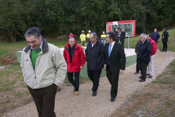 Inauguración del tramo de la Autovía del Agua entre Piélagos y Camargo