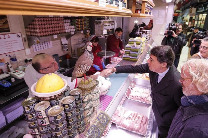 Mercado de La Paz con Ignacio González