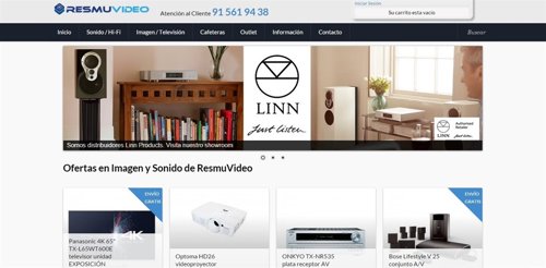 Resmuvideo distribuirá los equipos de música de Linn Products