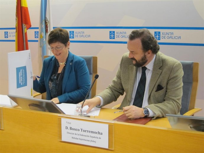 La conselleira de Sanidade, Rocío Mosquera