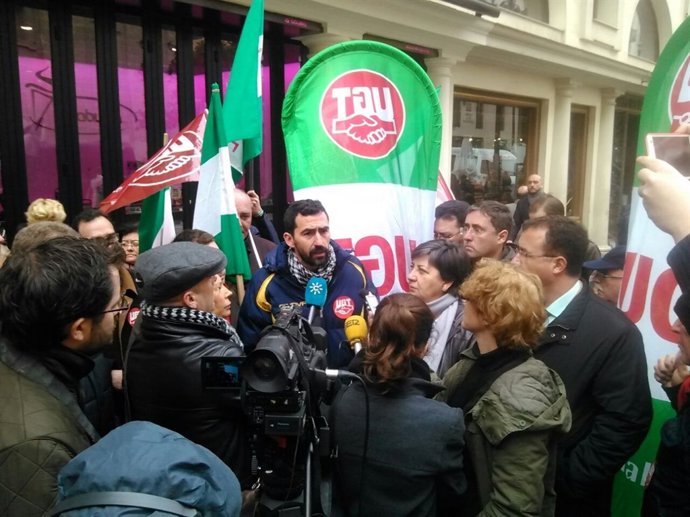 Movilización de los trabajadores del Horno San Buenaventura