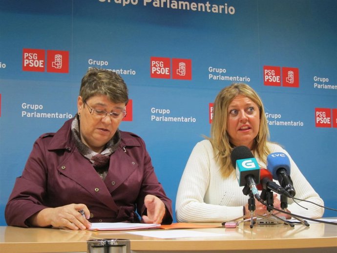 Rueda de Beatriz Sestayo Y Marisol Soneira del PSdeG