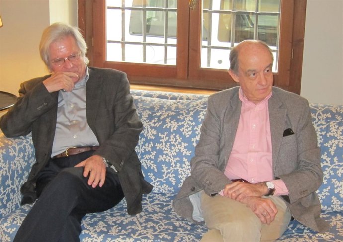 Los eurodiputados Javier Nart y Fernando Maura 