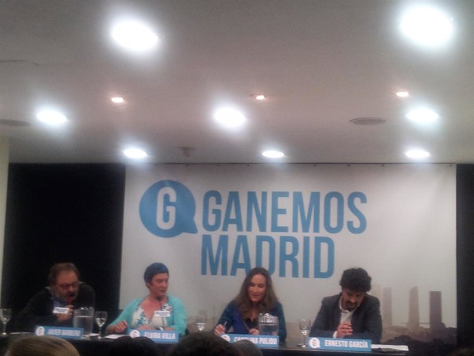 Rueda de prensa Ganemos Madrid