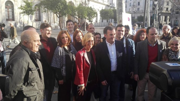 Rosa Díez, hoy junto a los ocho candidatos