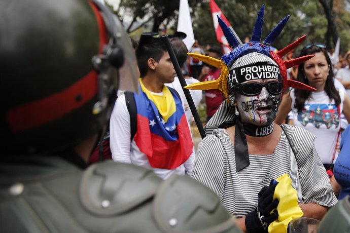 Protestas en San Cristóbal (Venezuela)